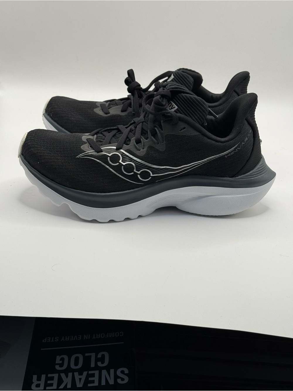 Saucony Women's Black and White Neutral Running Sneakers New